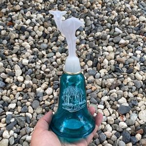 Avon Moonlight Glow Annual Bell Deer Themed Cologne Container